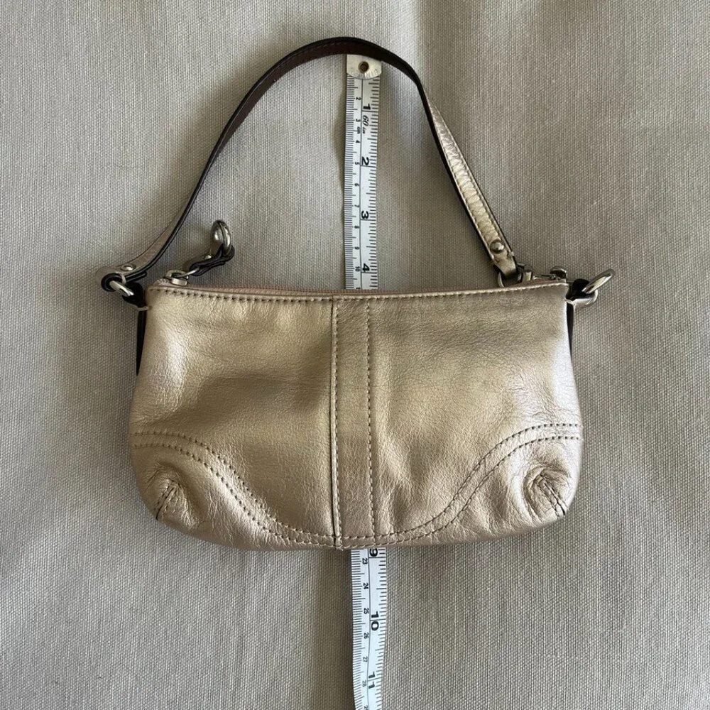 Coach Full Leather Wristlet